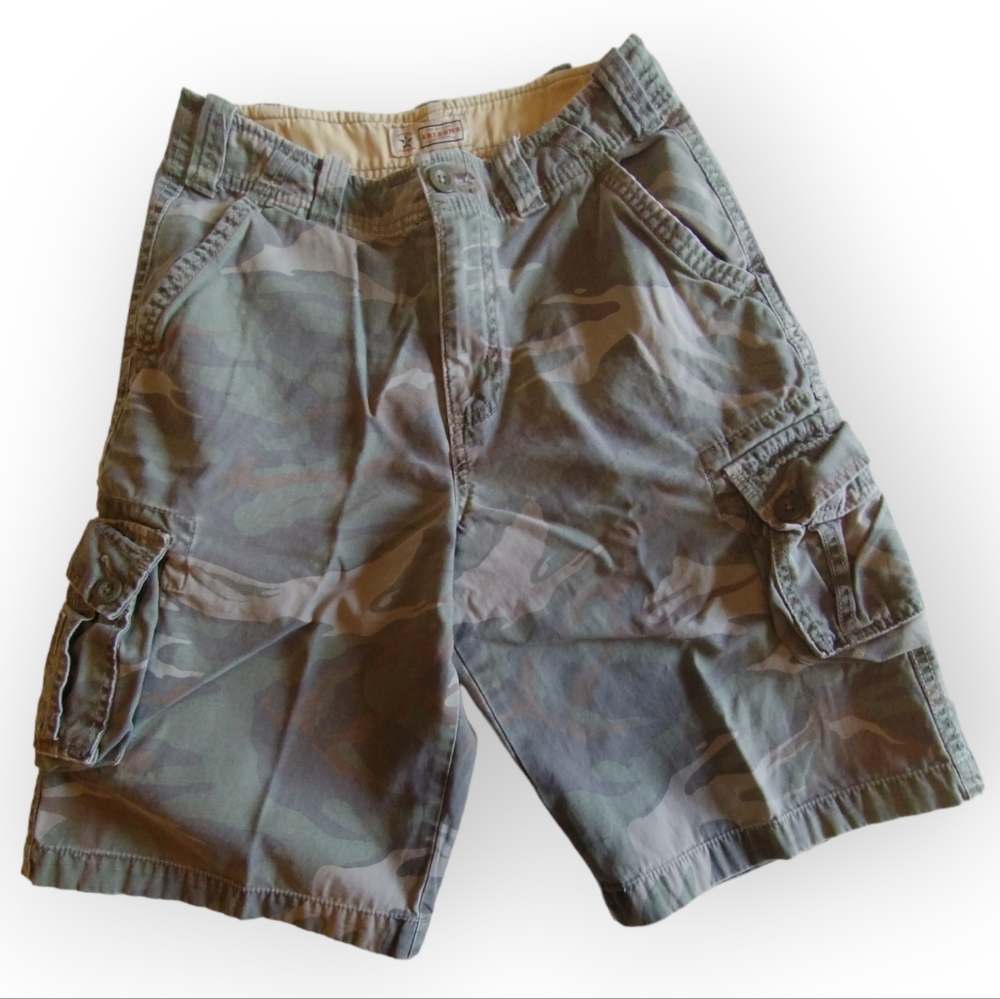 🎈 5/$25 Boy's Camo Cargo Shorts‎ -12R